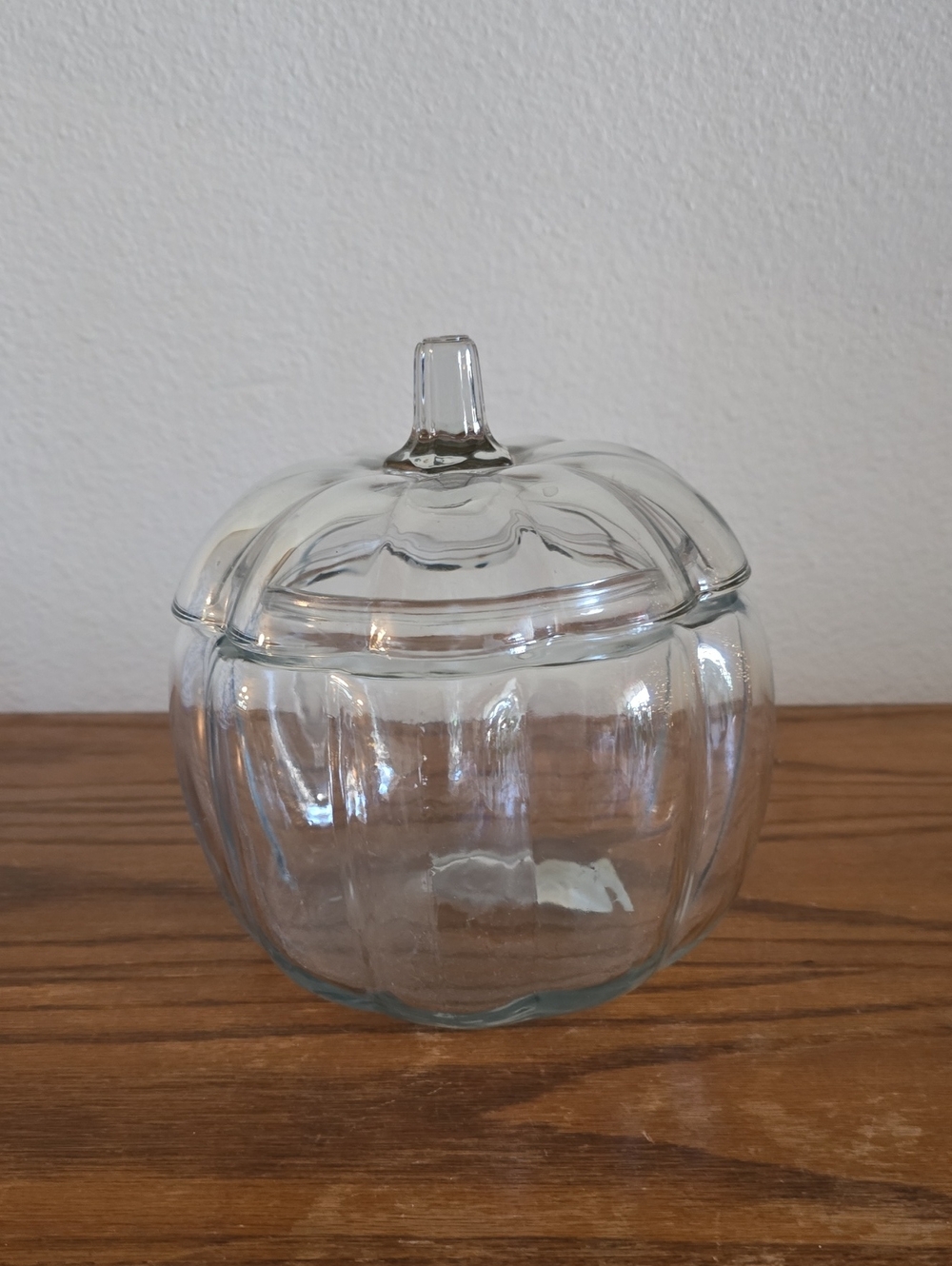 Anchor Hocking 70 oz. Pumpkin Glass Storage Jar With Lid